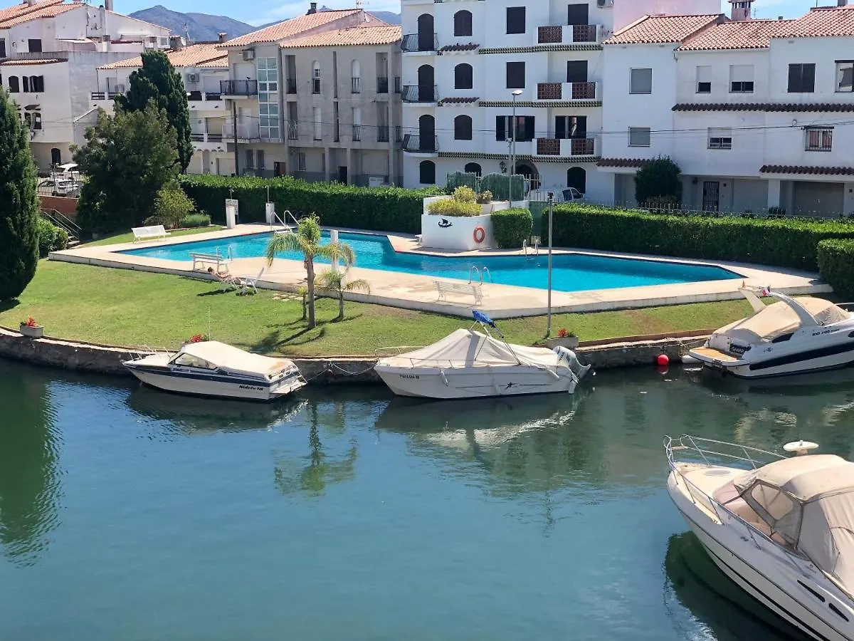 Appartement Port Sotavent 2C - Apartamento En La Marina De Empuriabrava - Piscina Comunitaria, - Parking - Vistas Al Canal - Cerca Centro Y Playa