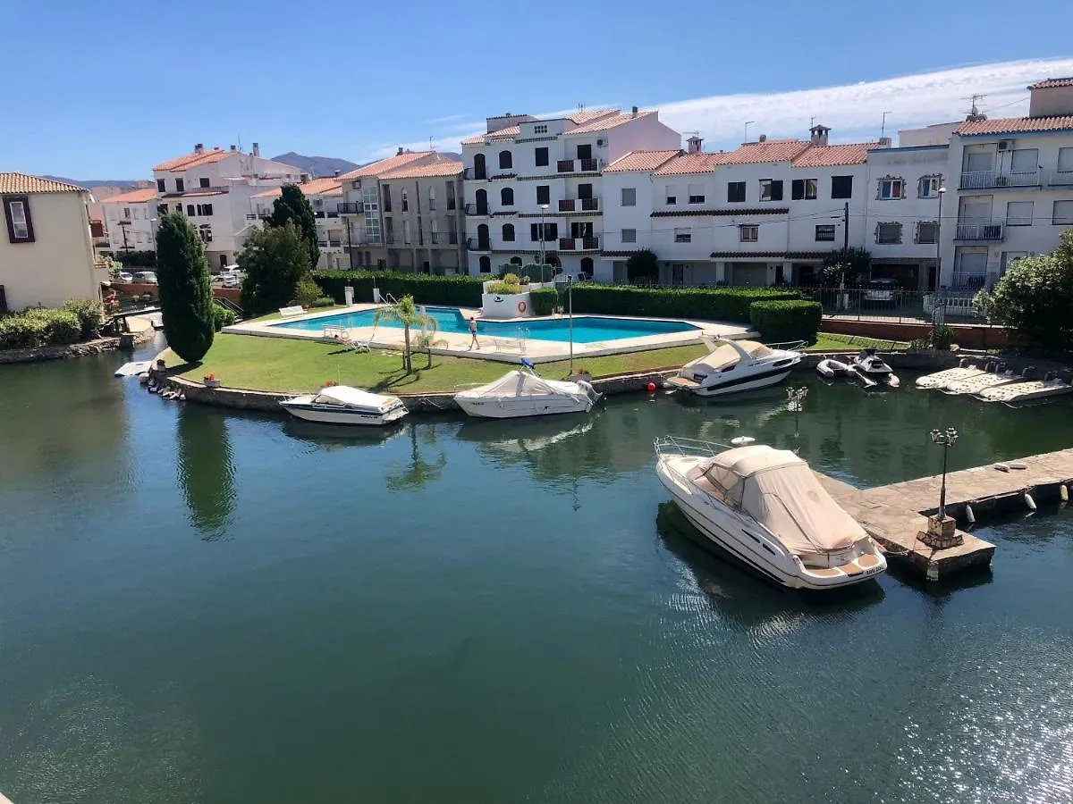 Port Sotavent 2C - Apartamento En La Marina De Empuriabrava - Piscina Comunitaria, - Parking - Vistas Al Canal - Cerca Centro Y Playa Espagne